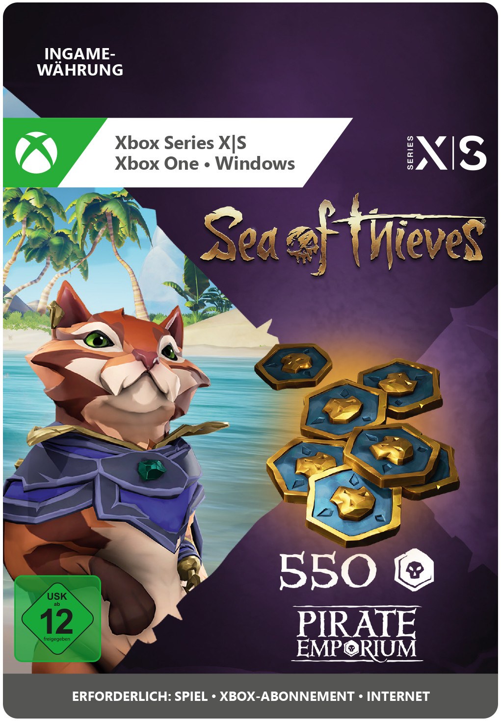 550 Coins Sea of Thieves Castaway’s Ancient Coin Pack