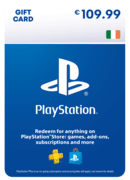 PlayStation Store Card 109.99 Euros - IE