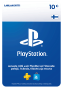 PlayStation Store lahjakortti €10 - FI