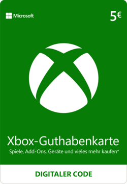 Xbox Guthaben Kaufen? Karte aufladen ab 5 €