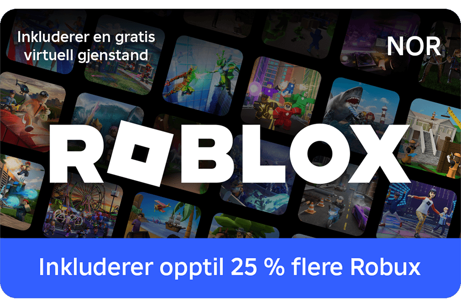 Variabel Roblox Gavekort | Robux Gavekort | Roblox Gift Card