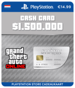 Great White Shark Card GTA Online (PSN Gift Card) - NL