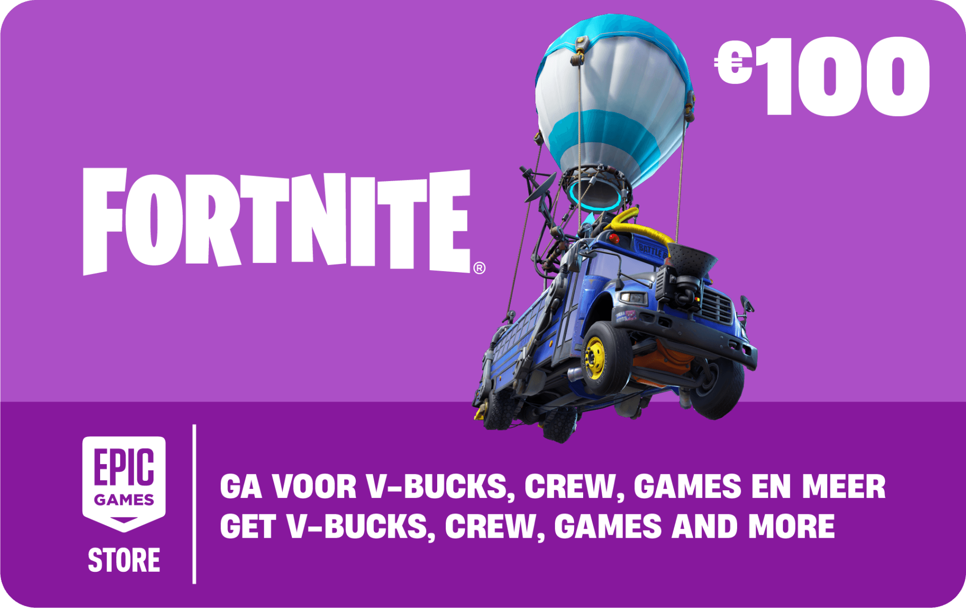 Fortnite Cadeaukaart €100