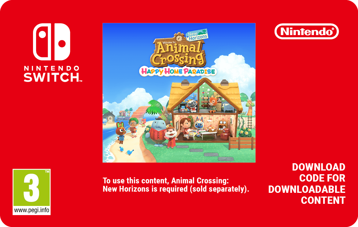 Digitally Downloaded Animal Crossing New Horizons Physical Or