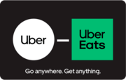 Variable Uber Gift Card - GB