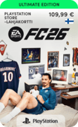 EA SPORTS FC™ 26 Ultimate Edition - PlayStation-lahjakortti - FI