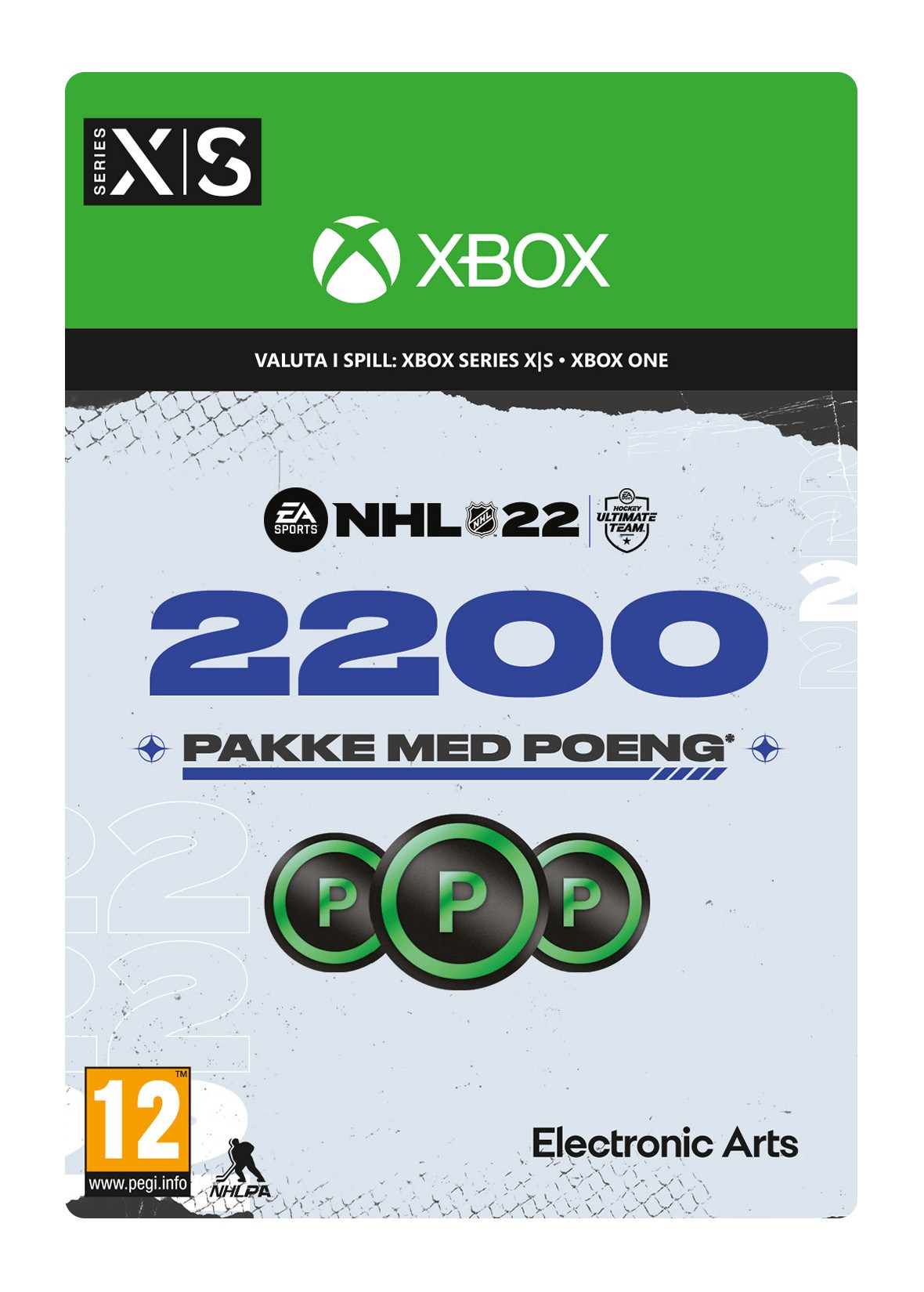 NHL 22 2200 Points Xbox