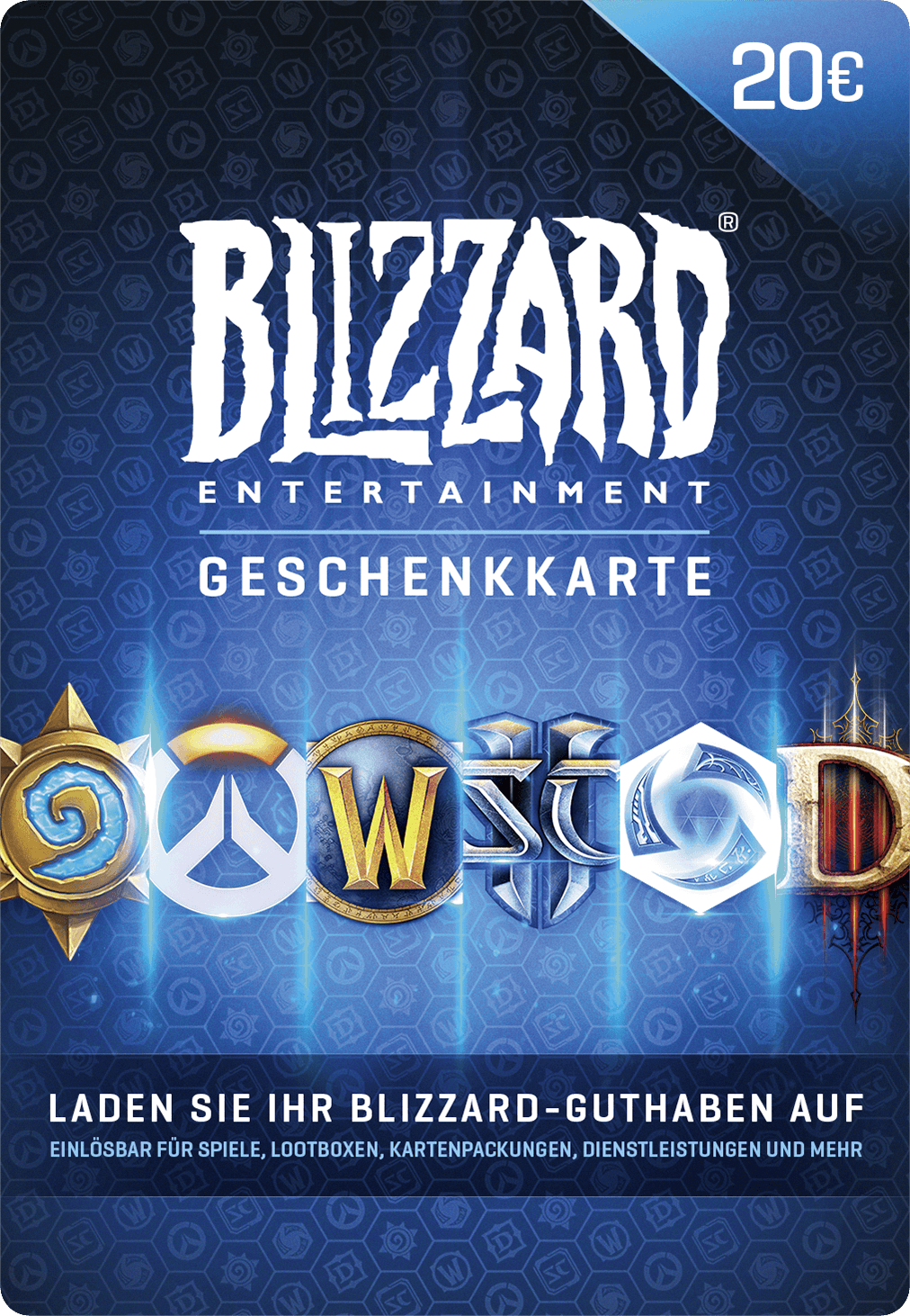Blizzard Guthabenkarte €20,-
