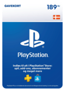 PlayStation Store-gavekort 189 kr - DK