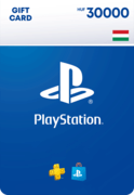 PlayStation Store ajándékkártya HUF 30000