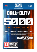 5,000 COD Punten (Blizzard Cadeaukaart) - NL