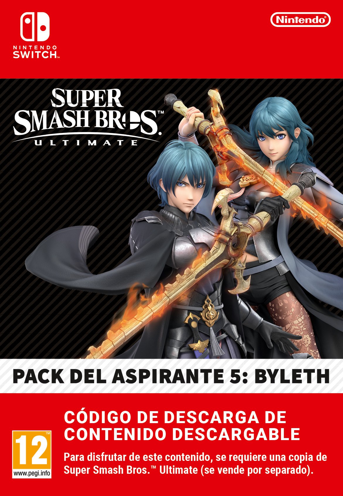 Super Smash Bros. Ultimate - Pack del aspirante: Byleth