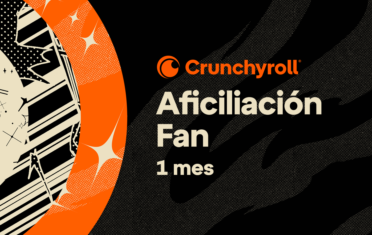 Crunchyroll Premium Fan 1 Mes