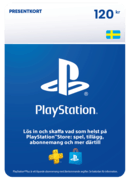 PlayStation Store-presentkort 120 kr - SE