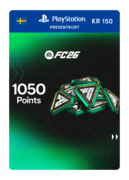1.050 EA FC 26 Points (PSN-presentkort) - SE