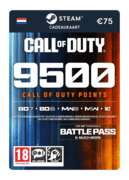 9,500 COD Punten (Steam Cadeaukaart) - NL