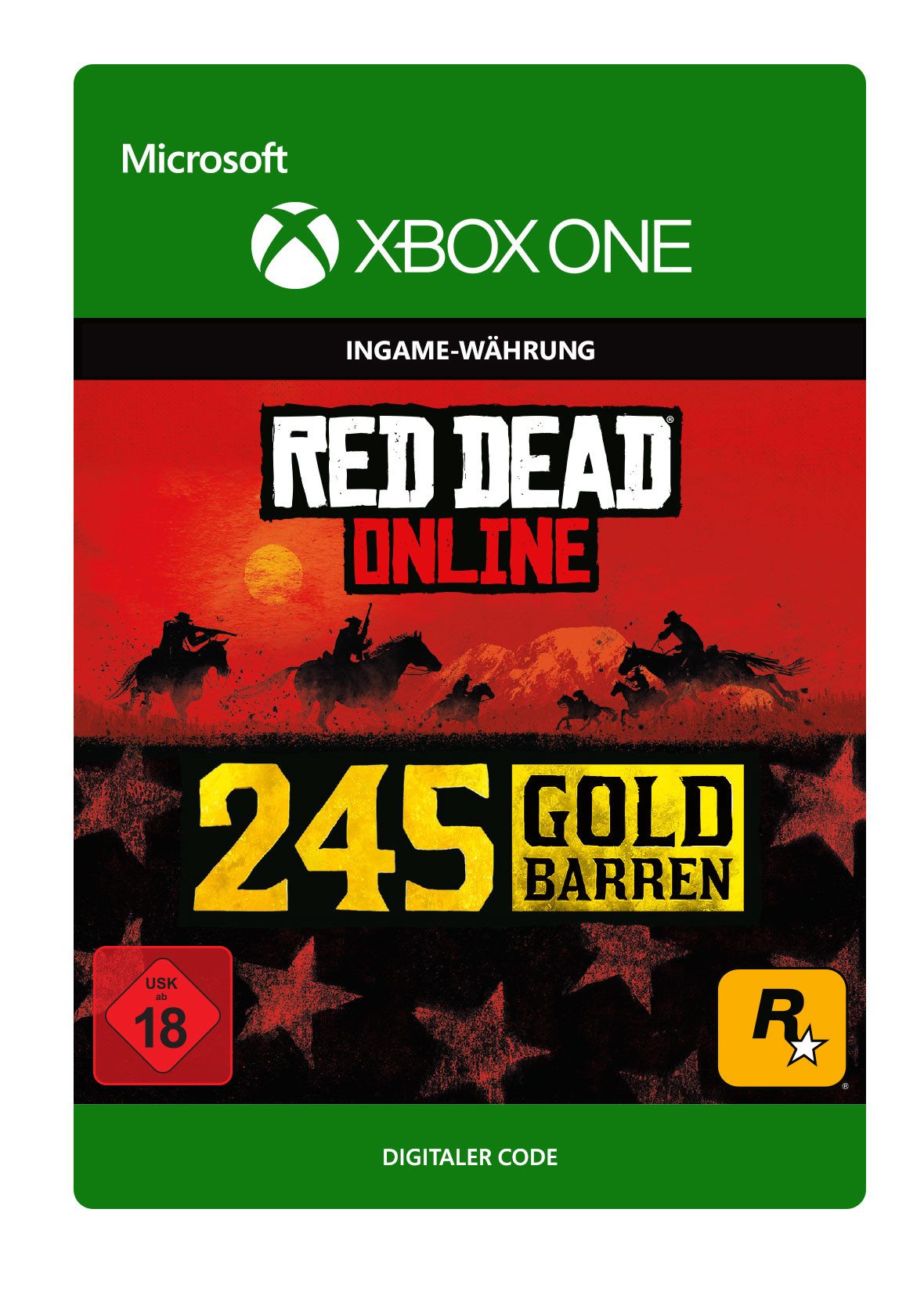 Red Dead Online: 245 Goldbarren