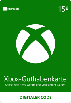Xbox-Guthabenkarte 15 Euro