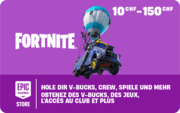 Fortnite Variable Gift Card - CH