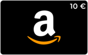 Amazon.fr Cadeaubon €10 - BE
