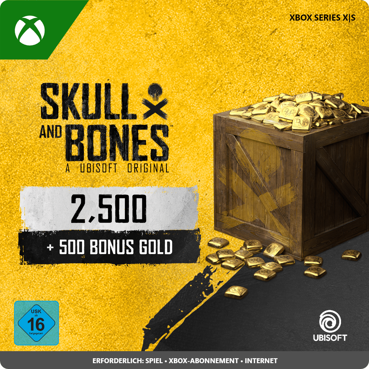 Skull and Bones 3.000 Gold