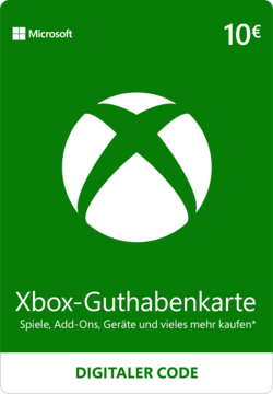 Xbox-Guthabenkarte 10 Euro