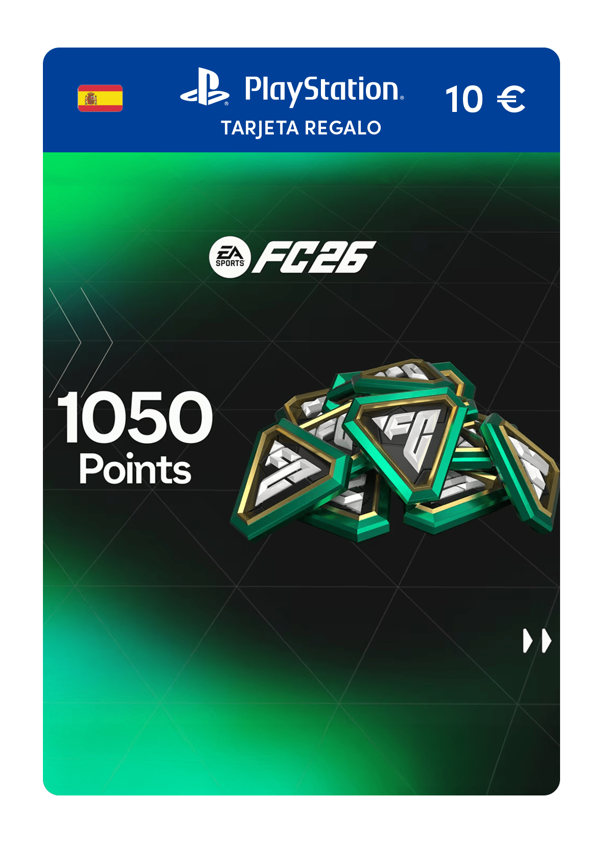 1050 puntos EA FC 26 (tarjeta de regalo PSN)