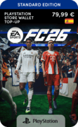 EA SPORTS FC™ 26 Standard Edition - PlayStation Wallet Top-Up - ES