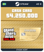 Whale Shark Card GTA Online (Steam-presentkort) - SE
