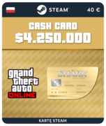 Whale Shark Card GTA Online (karta podarunkowa Steam) - PL
