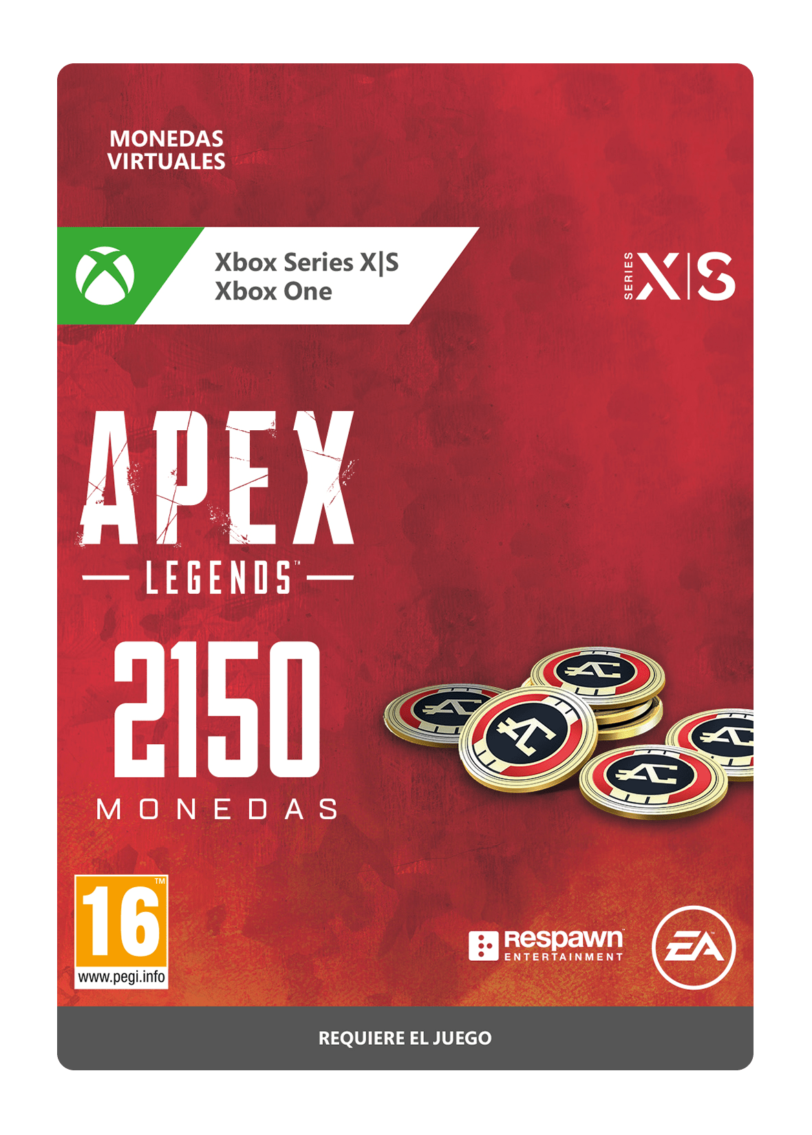 2150 MONEDAS DE Apex Legends