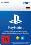 PSN Karte 120 € - DE
