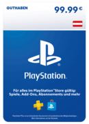 PlayStation Store Card €99.99 - AT