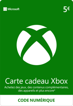 Carte Xbox 5€