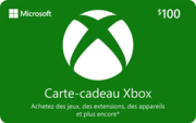 Carte Xbox $100 - CA