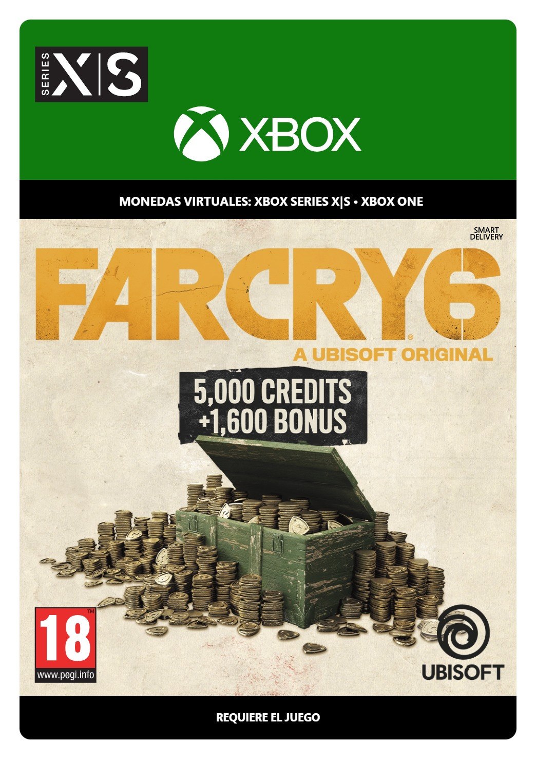 Far Cry 6 Paquete extragrande: 6600 créditos