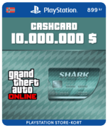 Megalodon Shark Card GTA Online (PSN Gift Card) - NO
