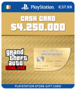 Whale Shark Card GTA Online (PSN Gift Card) - IE