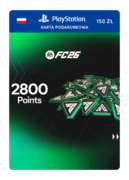 2800 punktów EA FC 26 (karta podarunkowa PSN) - PL