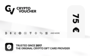 Crypto Voucher Gift Card 75 Euro - BE