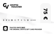 Carte Cadeau Crypto Voucher 75 Euro - BE