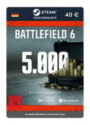 5000 Battlefield Coins (Steam-Geschenkkarte) - DE