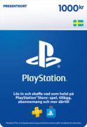PlayStation Store Card 1000 kr