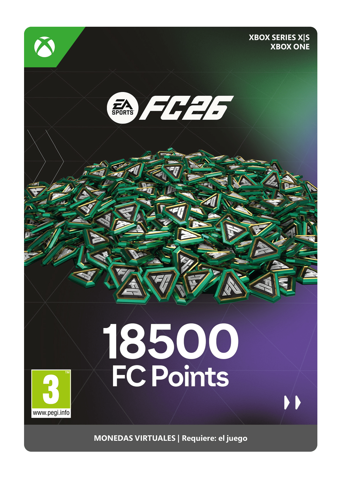 18.500 FC POINTS PARA EA SPORTS FC 26