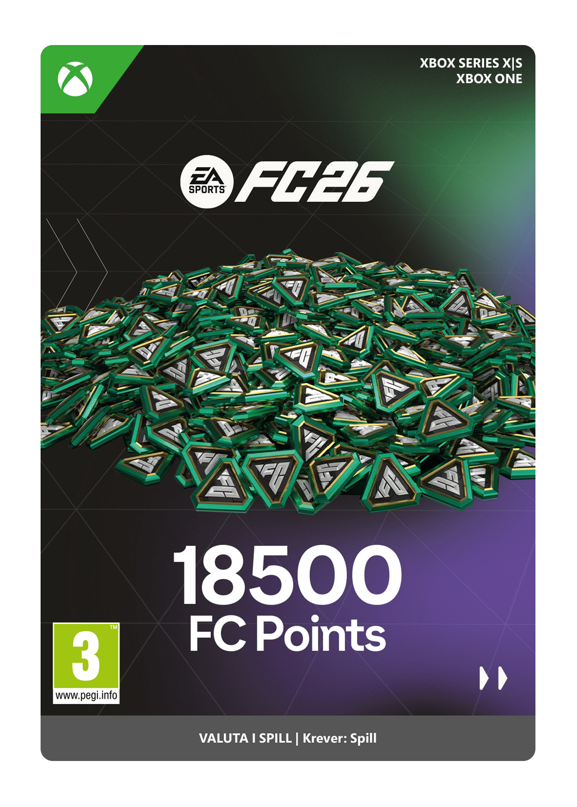 EA SPORTS FC 26  18.500 FC POINTS