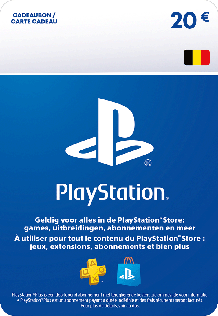 Carte PlayStation 20 €