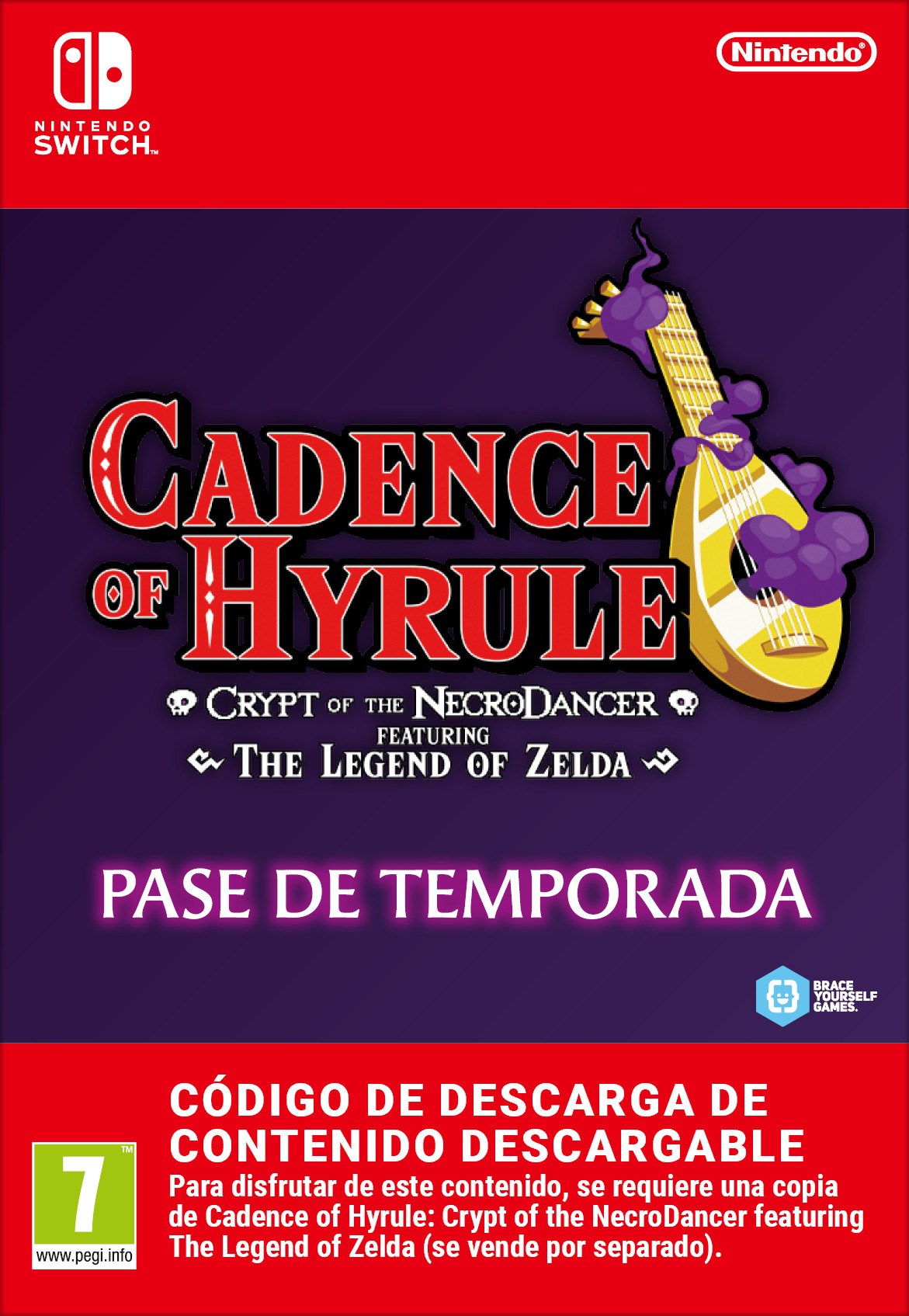 Cadence of Hyrule  Crypt of the NecroDancer Featuring The Legend of Zelda Pase de Temporada