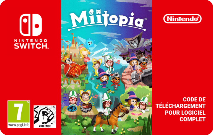 NEUF NEW miitopia nintendo 3DS compatible 2DS
