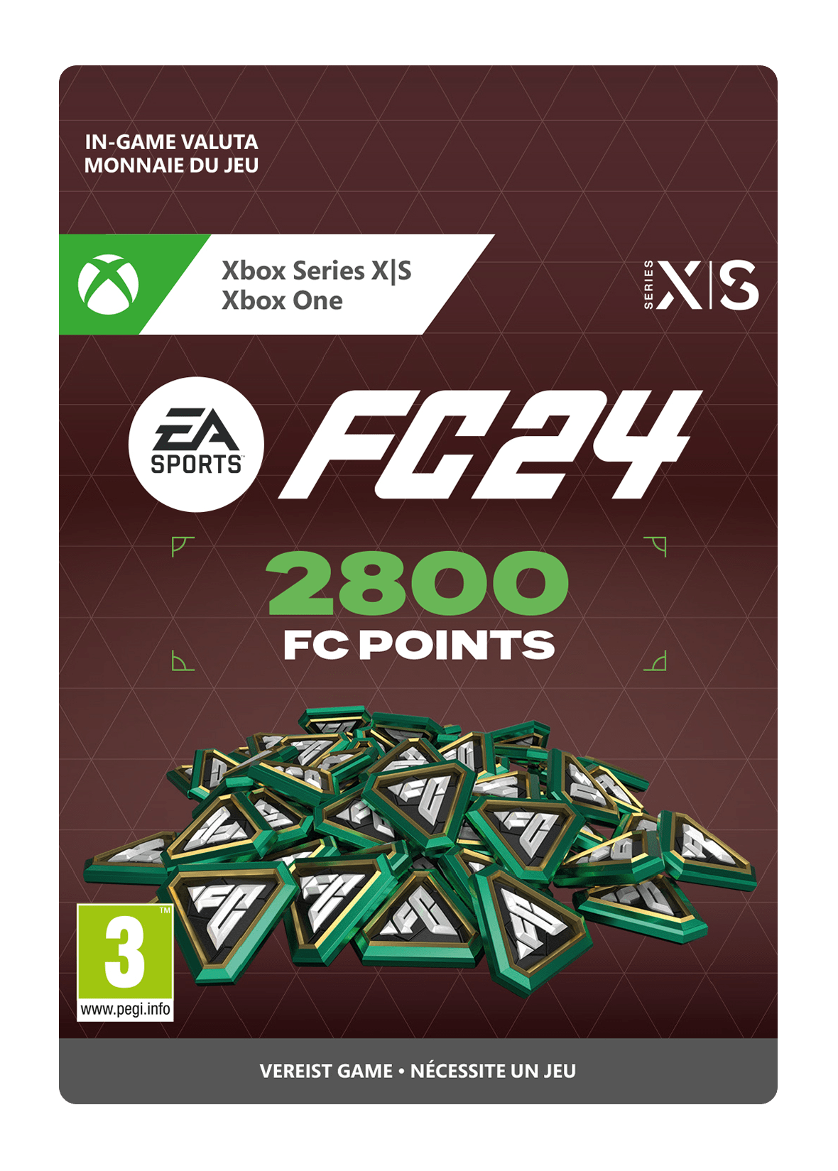 EA FC 24 2800 Points | Xbox One / Xbox Series X|S