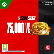 Pack de 75.000 em Moeda Virtual para a NBA 2K26 - Xbox One / Xbox Series X|S - PT